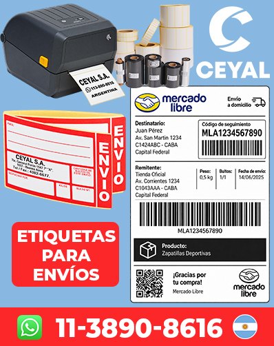 Etiquetas Personalizadas para Modelos de Indumentaria Arg