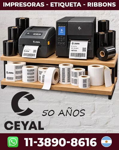 Etiquetas para Envíos de Indumentaria XPRINTER