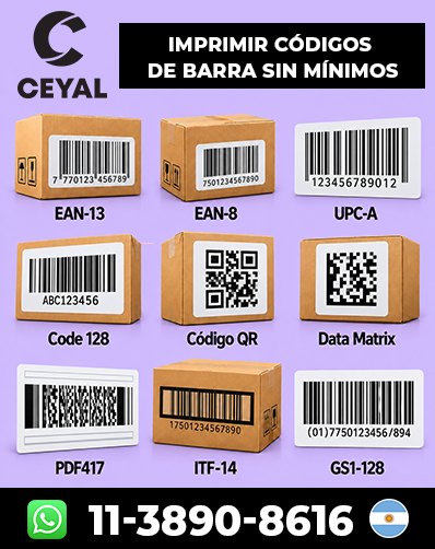 Etiquetas para Negocios de Indumentaria Arg