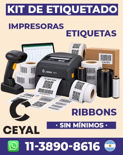 ROLLOS DE RIBBON ZEBRA - Consultá y avanzá