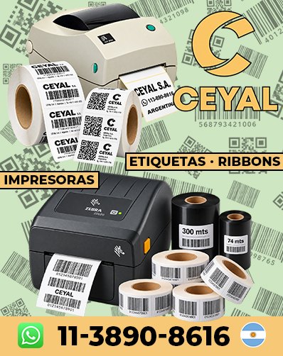 etiquetas termica ribbon – Comprá hoy