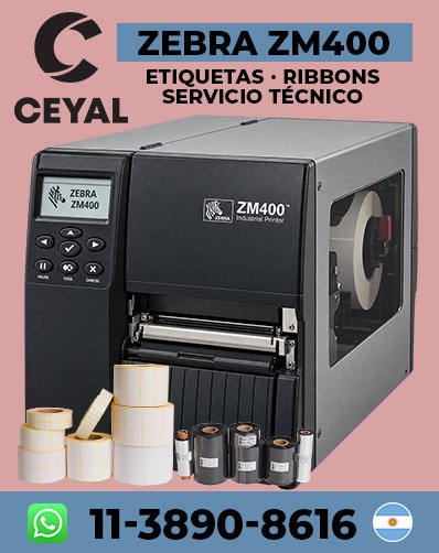 impresora zebra para textil Arg